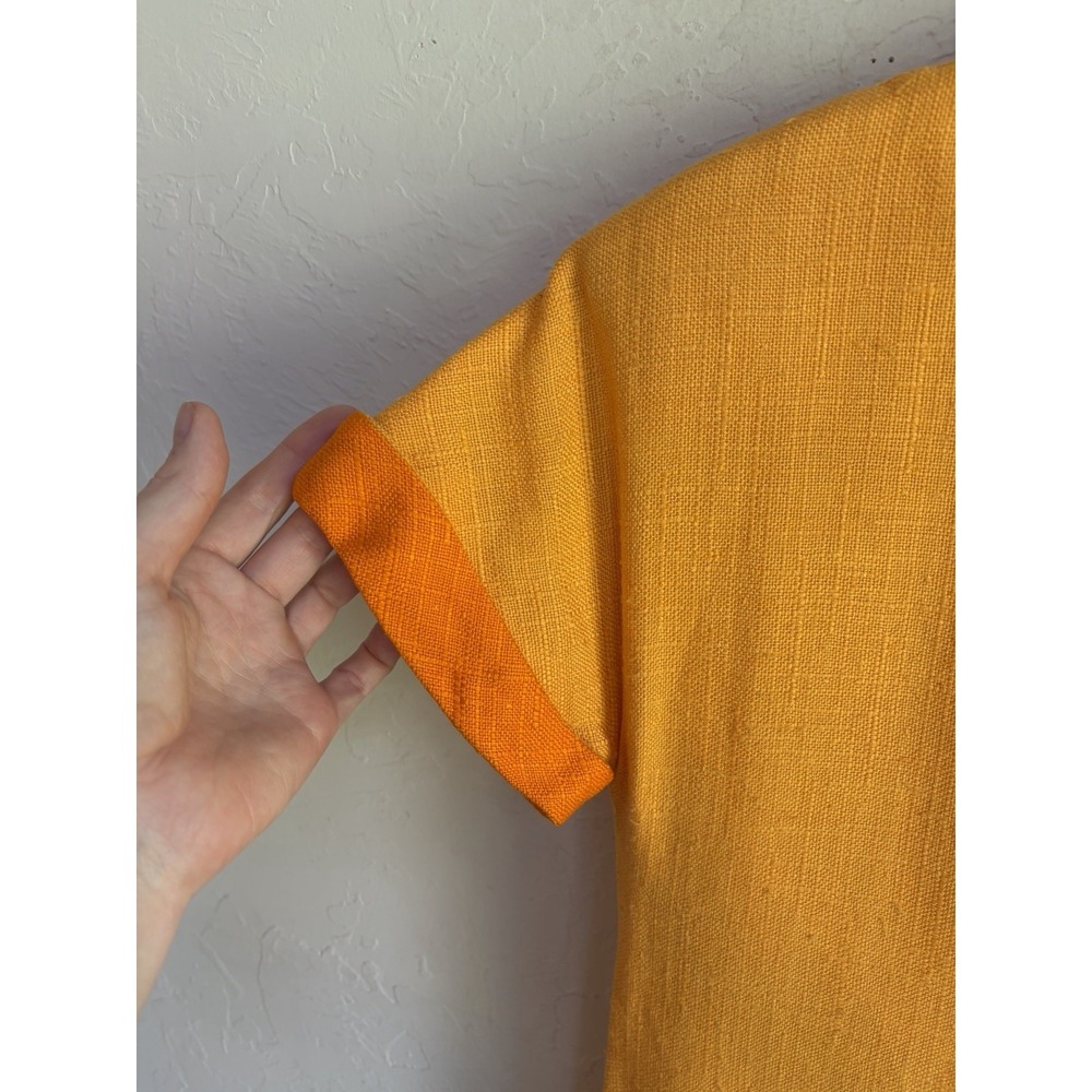 Vintage 80s 90s Oscar De La Renta Balliets Mod Shift Jacket Dress 6 Colorblock - Picture 12 of 12
